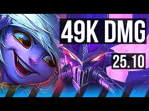TRISTANA vs KASSADIN (MID) | 49k DMG, Comeback, Godlike | EUW Master | 25.10