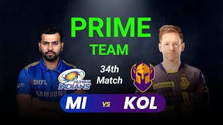 MI vs KOL Dream11 Team | MI vs KKR Dream11 IPL T20 22 Sep | MI vs KKR Dream11 Today Match Prediction