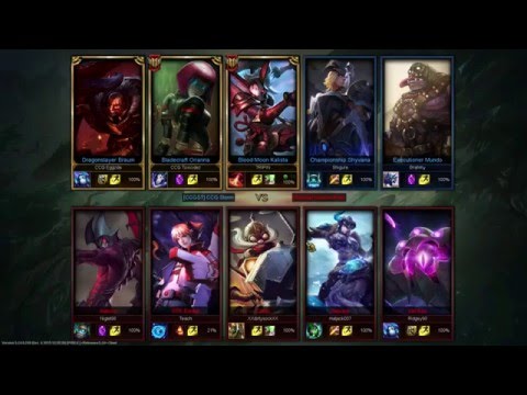 League of Legends Ranked 5s ADC POV - Kalista (5.24)