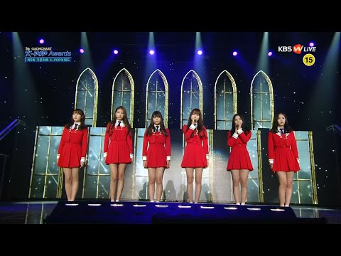 [1080p] [60fps] GFriend 여자친구 - Me Gustas Tu + Rough @ 5th Gaon Chart K-POP Awards