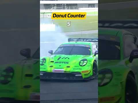 How Many Donuts Did He Just Do?! 🏎️💨 #DTM #GT3