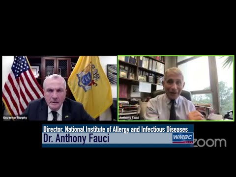 NJ Dr. Anthony Fauci & NJ Governor Phil Murphy On the Coronavirus Latest