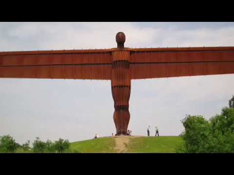Angel of the north, Gateshead, UK.