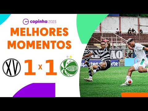 XV DE PIRACICABA-SP 1 X 1 JUVENTUDE-RS | MELHORES MOMENTOS | 2ª RODADA | GRUPO 32 | COPINHA 2023