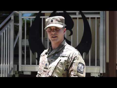 Cadet Matthew Farrell speaks about his time with 3BCT, 25ID