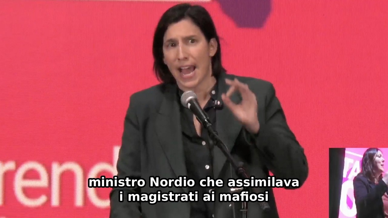 ELLY SCHLEIN: "C'È UN LIMITE A TUTTO, GIORGIA MELONI PRENDA LE DISTANZE DALLE PAROLE DI NORDIO"