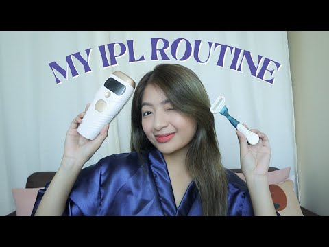MY IPL ROUTINE! Pre + Post-Care 💙 | Aulie Secerio