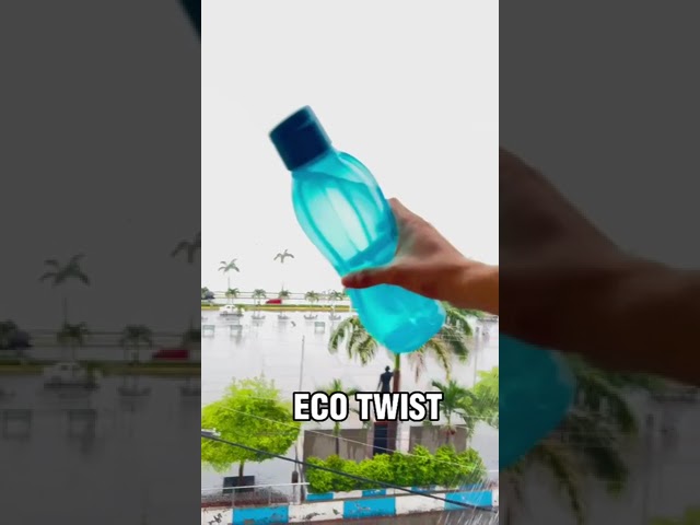 Vídeo relacionado con Tupperware to Go Eco EcoEasy - Botella de 1,0 litros con cierre de rosca para ácido carbónico, 1000 ml, color lila claro