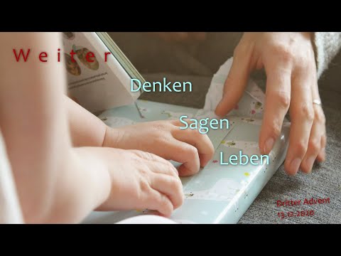 Der IMPULS zur Woche aus der Prot. Kirchengemeinde Bad Dürkheim zum 13.12.2020