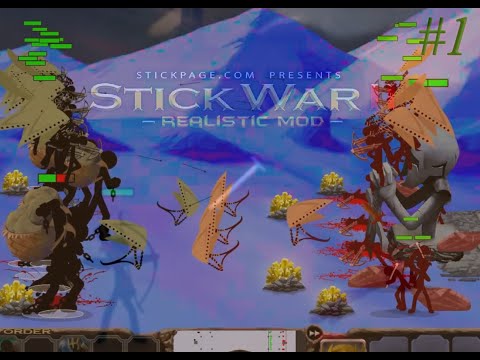 What if stick war 2 was realistic? Yep, archers are OP now! Stick War 2 Realistic Mod Part 1