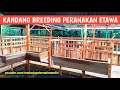 KANDANG KAMBING PORTABLE LENGKAP DENGAN UKURANYA