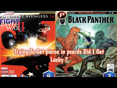 [MFF] Crafting Pcards And Trying To Get Pierce Did I Get Lucky ? | Noobmaster | Marvel Future Fight