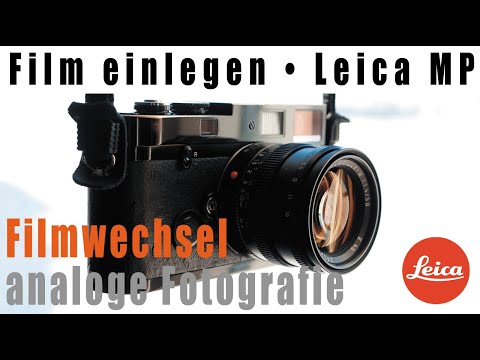 Leica MP analog • Film einlegen • Filmwechsel • analoge Fotografie