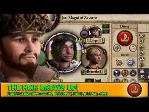 Crusader Kings 2 Roleplay | Young Magni's an adult now! | (Let's Play, Hard, 2018 - 2020)
