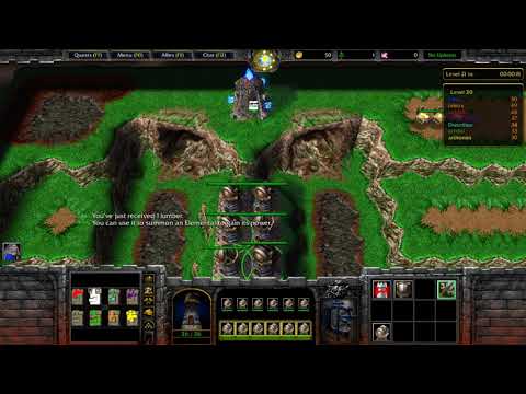 How to beat Element TD Survivor 9.4 ( retard strategy ) - Warcraft 3 - Battlenet