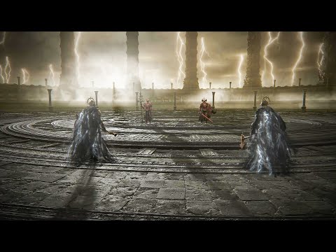 Elden RIng - Crucible Knight Duo vs Death Knight Duo | Boss vs Boss Fight