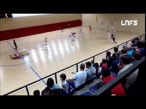 Gol Daniel (2-3) FC Barcelona Lassa - Noia Portus Apostoli. J7, 2Div. LNFS