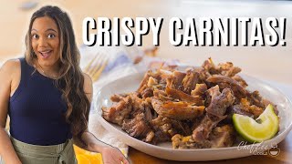 Crispy Pork Carnitas Recipe | Pork Recipes | Chef Zee Cooks