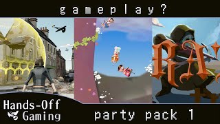 Gameplay? PARTY PACK! - Clocknockers, Pogostuck & RATOMON