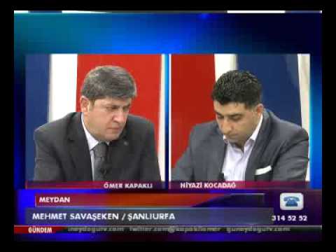 GÜNEYDOGU TV 7.12.2012 Meydan programi MEHMET SAVAŞ EKEN imd.