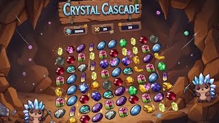 Crystal Cascade Game Mobile Gameplay Android