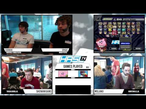 HASLfest 12 – Shenanigans (Kirby) vs mslano (Falco) – Losers Quarters – PM