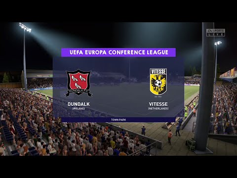⚽ Dundalk vs Vitesse ⚽ | UEFA Europa Conference League (12/08/2021) | Fifa 21