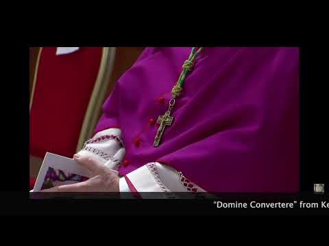 Kevin Allen's “Dómine Convértere” performed at the Vatican