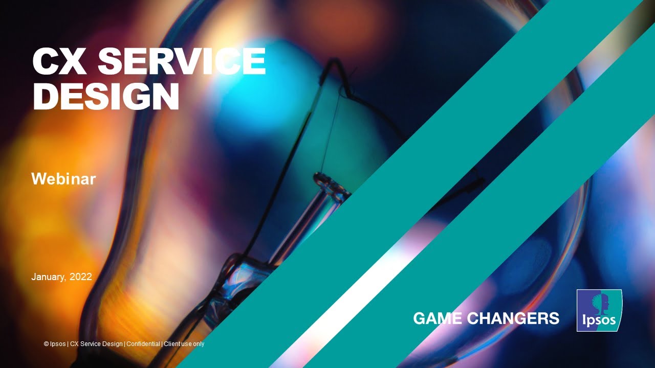 CX Service Design Webinar