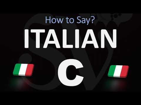 How to Pronounce C in Italian? | ITALIAN BASICS: Letter C, Pronunciation Guide