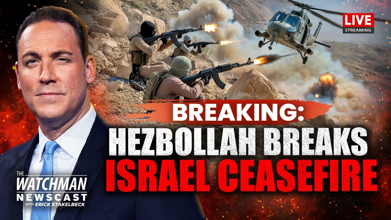 Hezbollah ATTACKS IDF, Breaks Ceasefire; Trump to STRENGTHEN Iran Blockade | Watchman Newscast LIVE
