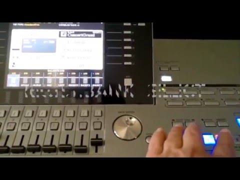 Tyros 5 Saving Registrations