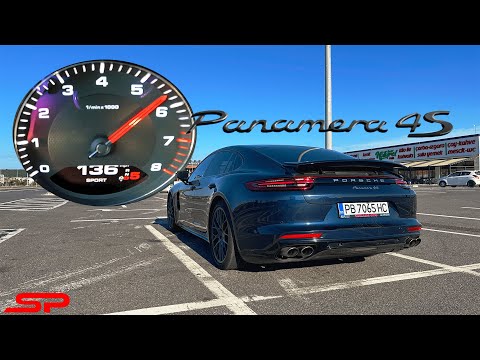 2017 PORSCHE PANAMERA 4S 2.9 TURBO STOCK 440 HP //0-100 // - POV Test Drive I 4K