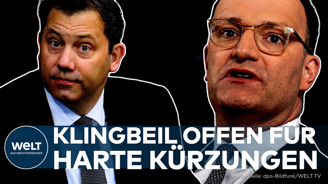 DEUTSCHLAND: Klingbeil offen für Spahns Sparplan – harte Kürzungen bei Subventionen möglich
