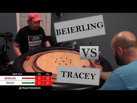 RACE to 9 Crokinole Match Beierling VS Tracey January 9, 2022