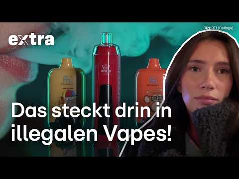Extra deckt auf - Der gefährliche Hype um illegale Vapes | EXTRA - Das Magazin