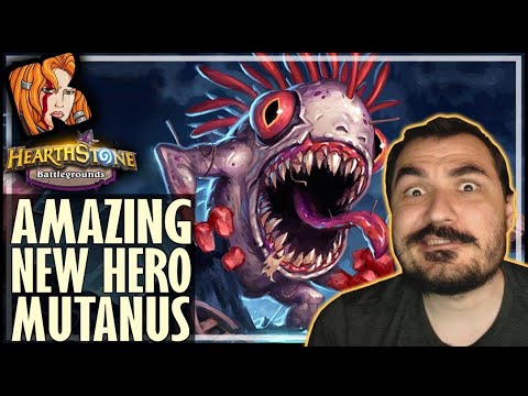 NEW HERO MUTANUS IS AMAZING! - Hearthstone Battlegrounds