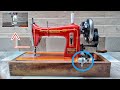 How To Make 100 Free Energy From Sewing Machine At Home