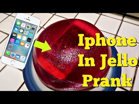 IPHONE IN JELLO PRANK - Top Husband Vs Wife Pranks Video