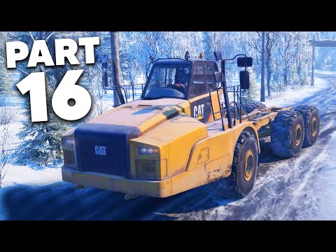 SNOWRUNNER Gameplay Walkthrough Part 16 - I'M NOT ANGRY I'M DISAPPOINTED