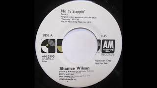 Shanice Wilson  - No 1/2 Steppin&#39; (7&quot; Remix)