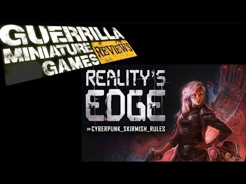 GMG REVIEWS - Reality's Edge: Cyberpunk_Skirmish_Rules by Osprey Games