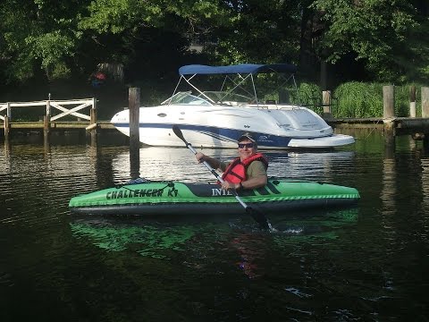 Intex Challenger K1 Inflatable Kayak - Review