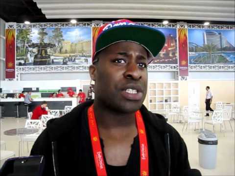 Eurovision 2012: Interview with Ausben Jordan (Sweden) Dancer