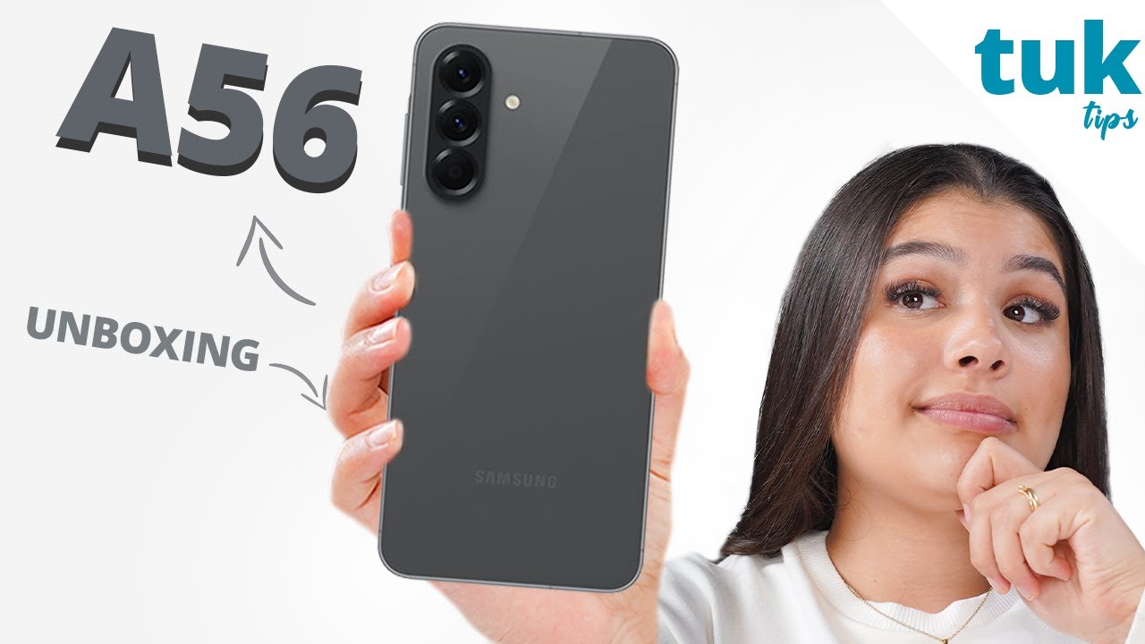Galaxy A56 CHEGOU!! e com ONE UI 7 ! será que SUPEROU o Galaxy A55? unboxing