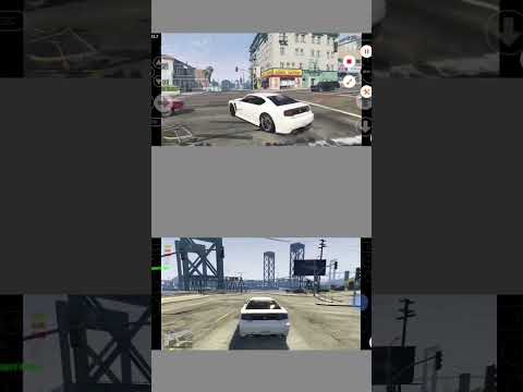 Winlator Vs Gamehub | GTA 5 test #winlator #gamehub #gamefusion #gtavonandroid #gaming #shorts