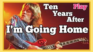 Alvin Lee-I'm Going Home-Ten Years After-Guitar Lesson