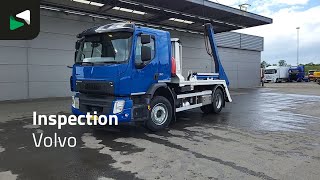 Cami&atilde;o multibenne Volvo FE 350 4X2 NL-Truck APK VDL P-14 Absetzkipper Skiploader Automat | Imagem 4 - Autoline