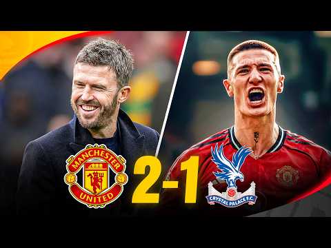 SUPER SESKO Sends Carrick's Reds THIRD! | MAN UTD 2-1 CRYSTAL PALACE