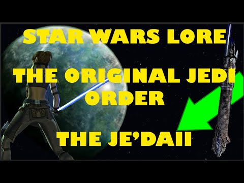 The Je'daii and how the Jedi Order came from them | Star Wars Lore | Star Wars Explained
